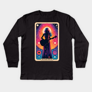 The Dark Swiftie Kids Long Sleeve T-Shirt